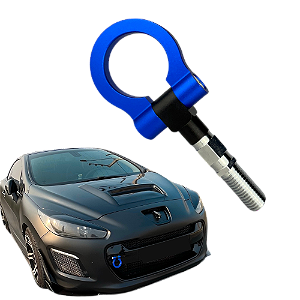 Tow Hook Engate Reboque Carro Camionete Universal Azul