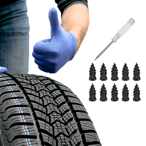 Kit Reparo Pneu Parafusos universal Moto Carro Camionete UTV