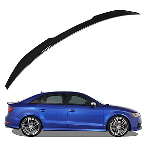 Spoiler Aerofólio Audi A3 S3 Black Piano Sedan RS S Line