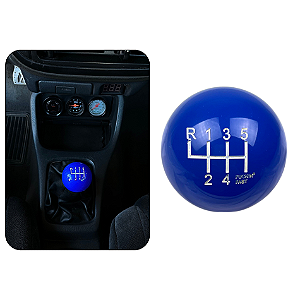 Bola Manopla De Cambio Azul Universal Chevrolet Volkwagem GM