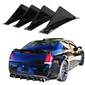 Kit Difusor Traseiro Universa Veicular Black Piano Estilo BR