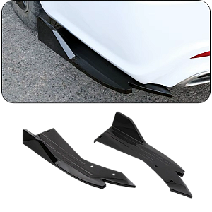Saia Traseira Esportiva Universal Golf Bmw 320i Audi Lancer