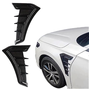 Scoop Entrada De Ar Lateral Universal Sport Preto Chevrolet