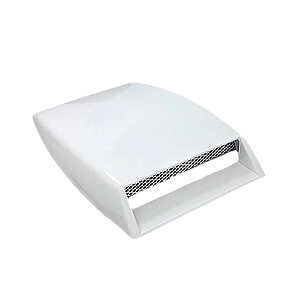 Scoop Entrada De Ar Esportivo Univeral Capô Intake Branco VW