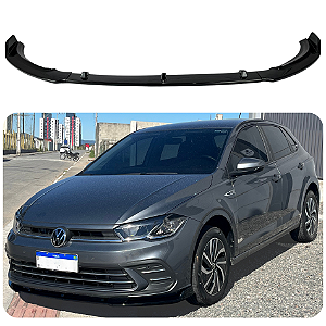Spoiler Frontal Volkswagen Polo Mk6 Black Piano GTS Track VW
