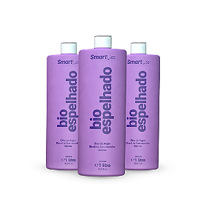 Kit 3 Ativos Bio Espelhado SmartLiss