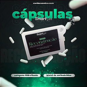 Cápsula Reconstrução 9g / Fortalecimento Capilar / D-Panthenol | Colágeno Hidrolisado