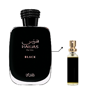 Rasasi Hawas Black EDP Masculino
