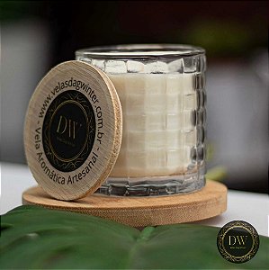 VELA AROMÁTICA  COM CERA  COCO - 150 GRAMAS