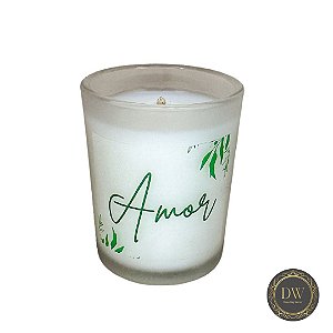 VELA  AROMÁTICA  COM CERA  COCO - 60 GRAMAS