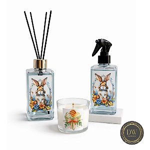 KIT PÁSCOA = DIFUSOR / HOME SPRAY / VELA - DAG WINTER