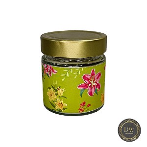 VELA  AROMÁTICA  COM CERA  COCO - 150 GRAMAS