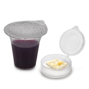 Kit Ceia com Suco de Uva + Estojo com Pão Ázimo 54 unid