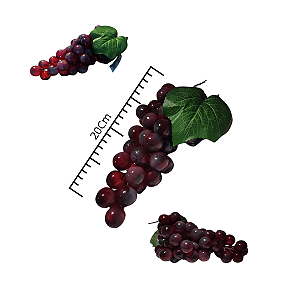 CACHO DE UVA ROXA DECORATIVO P