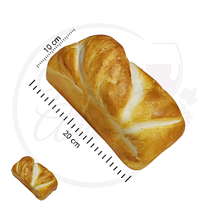 PÃO ARTIFICIAL DECORATIVO BRIOCHE MOLINHO