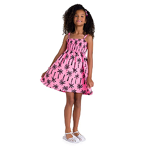 Vestido Infantil Kyly Meia Malha