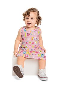 VESTIDO INFANTIL ESTAMPADO KELY KETY