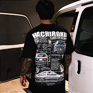 Camiseta Hachiroku Project - PRÉ-VENDA