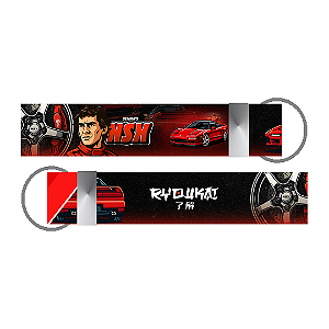 Chaveiro NSX Ayrton Senna