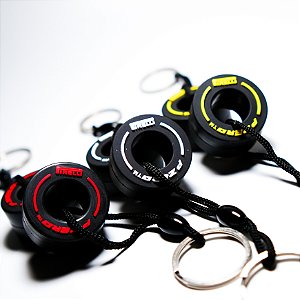 Chaveiro Premium - Pneu F1 Pirelli