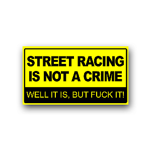 Adesivo Street Racing