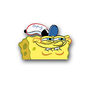 Adesivo Bob Sponja