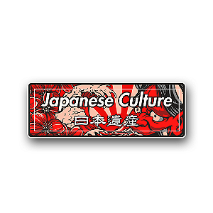Adesivo Japanese Culture