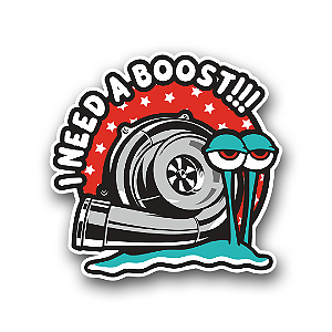 Adesivo I Need a Boost