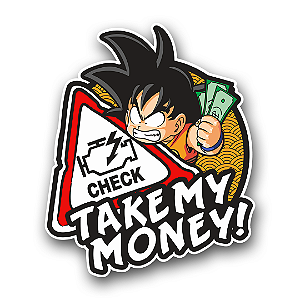 Adesivo Take My Money