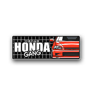 Adesivo Honda Gang