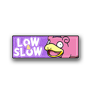 Adesivo Low&Slow