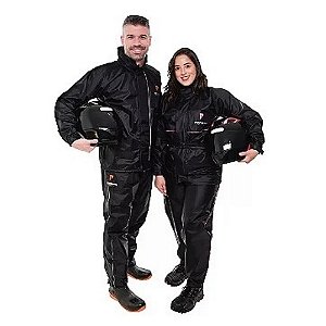 CAPA DE CHUVA NYLON - FULL MASCULINO PRETO XGG