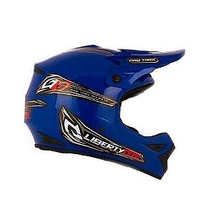 CAPACETE CROSS PROTORK AZUL 60