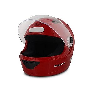 CAPACETE NEW EBF 7 SOLID 58 VERMELHO