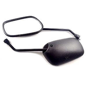ESPELHO TITAN 2000 MOD ORIGINAL (PAR) PRETO