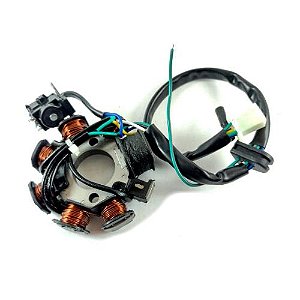 ESTATOR P/ MOTO HONDA CG 125 TITAN 92/99 (SEM BASE)