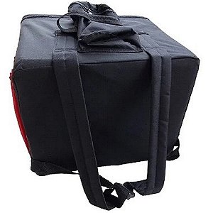 MOCHILA NYLON MOTOBOY PIZZA 45L PRETA A30xL38xP35