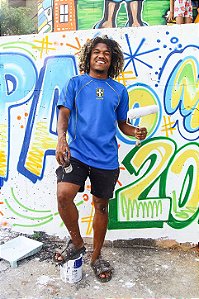 Camiseta BRASIL CANETA AZUL