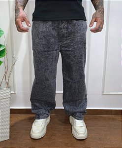 CALÇA BALÃO CINZA ESTONADA