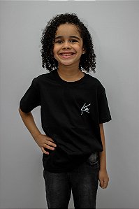 CAMISETA INFANTIL KING PRETA