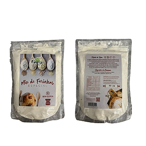 Farinha especial sem glúten - mix de farinhas sem glúten 500g - Versatilidade e Nutrição para suas Receitas | Kippys Natural