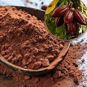CACAU 100% ALCALINO - Economize nas receitas, rende muito - chocolate puro sem açúcar e lactose- 500g