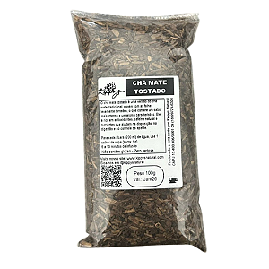 Chá mate tostado - 100g – Energia e Bem-Estar Natural em Cada Xícara | Kippys Natural