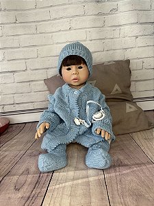 Bebê Reborn Ton com Corpo de Vinil Siliconado super macio - Que Sonho de Neném