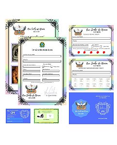 Kit de Documentos para sua Bebê Reborn - Que Sonho de Neném