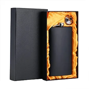 Cantil inox de bolso para whisky