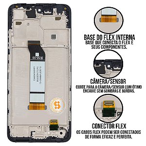 Frontal Redmi Note 10 5G / Poco M3 Pro 5G Skytech Pro Com Aro Compatível Com Xiaomi