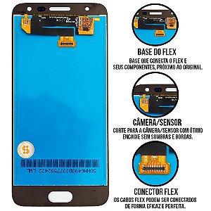 Frontal Galaxy J5 Prime Importado Sem Aro Compatível Com Samsung