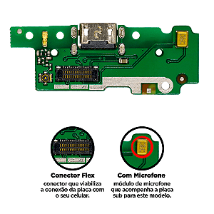 Placa Sub E6 Sem Ci Original Compatível com Motorola
