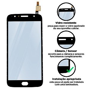 Vidro Moto G5s Plus C / Touch Compatível com Motorola